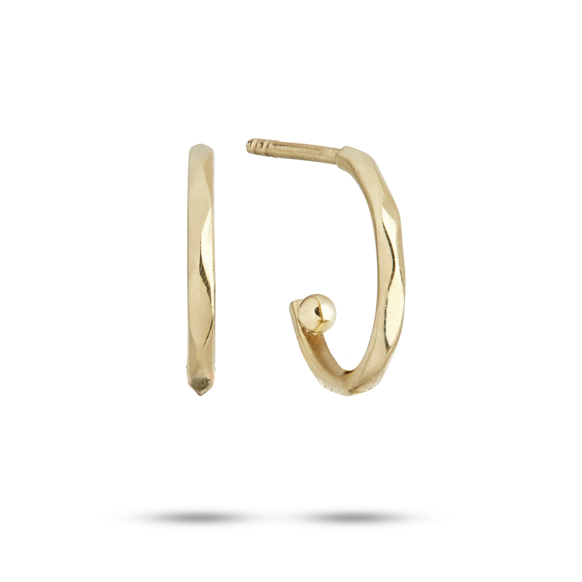 Carré 10-Karat hoops Guld TS 4136