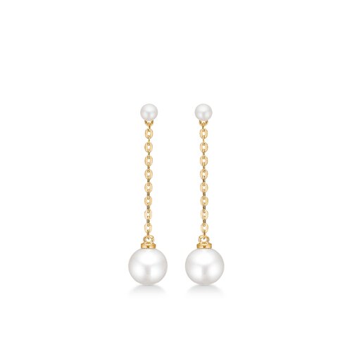 Mads Z 8 kt. Moon Øreringe 3313126