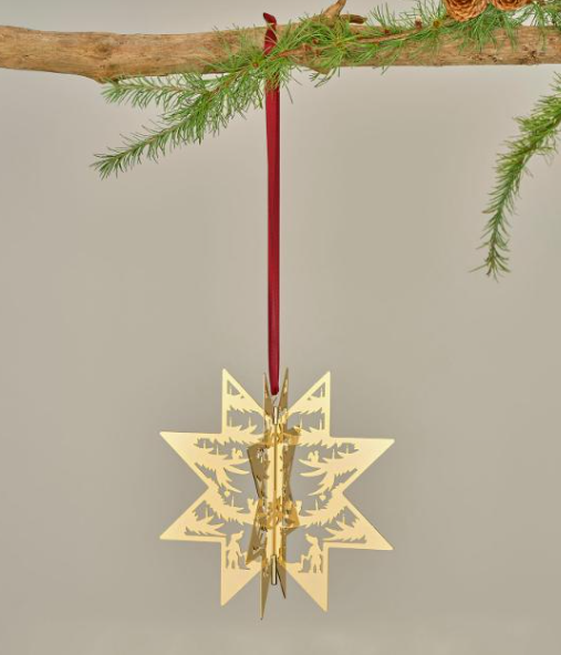 Nordahl Andersen - Topstjerne Forgyldt 16,5 cm 98863162000