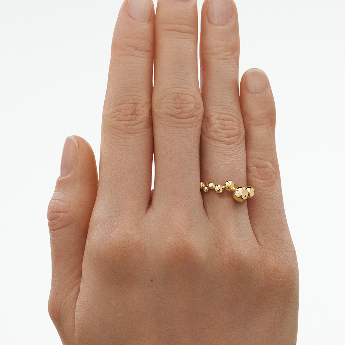 Georg Jensen Moonlight Grapes Ring 20001635