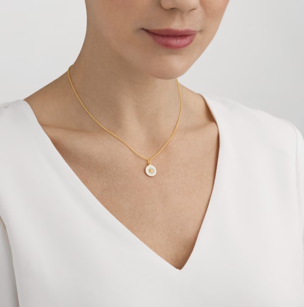 Georg Jensen Daisy Vedhæng Med Kæde 20001483