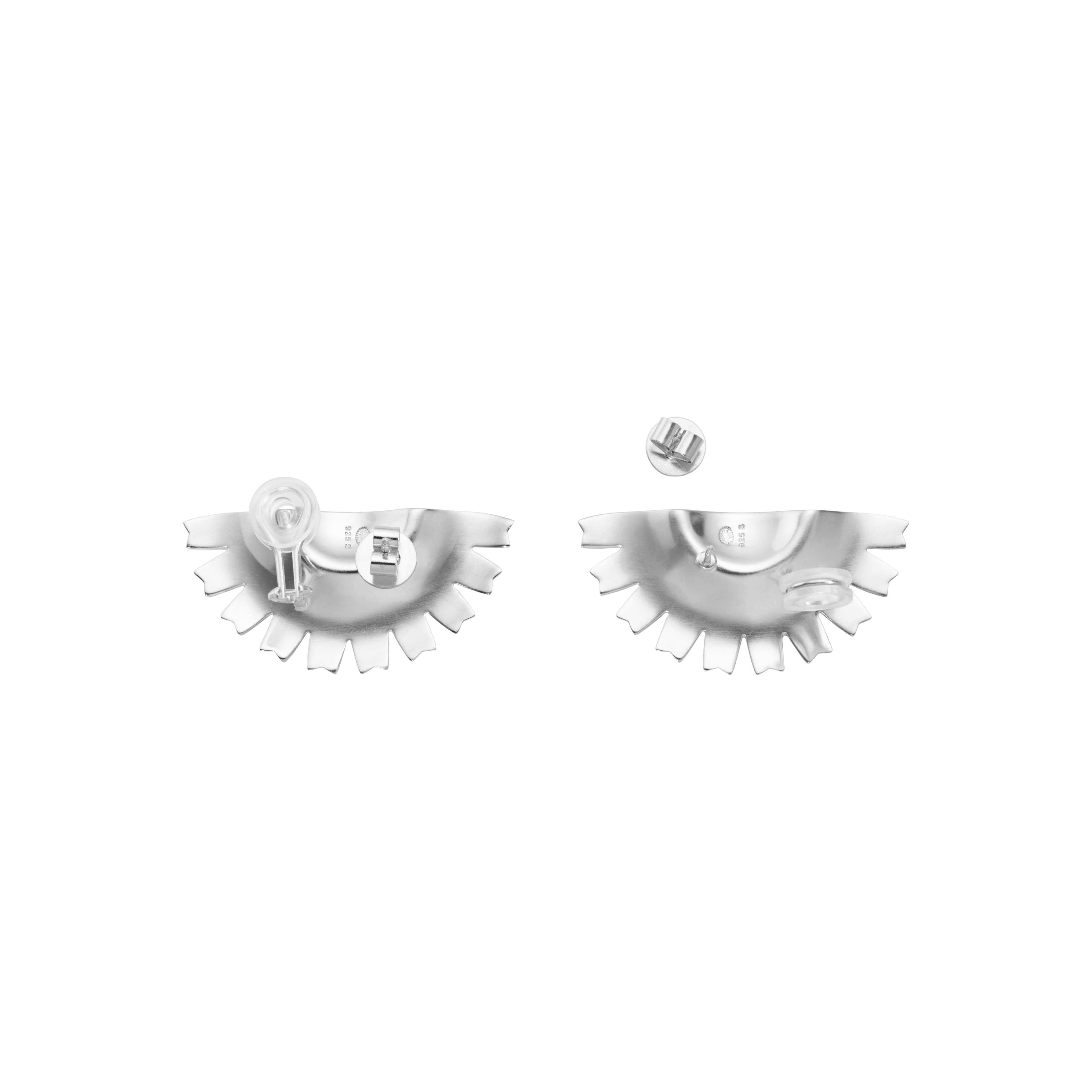 Georg Jensen Daisy Ørering Sølv Blå 20001547