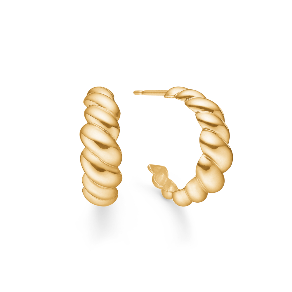 Mads Z 8 kt. Palma Øreringe 3310065