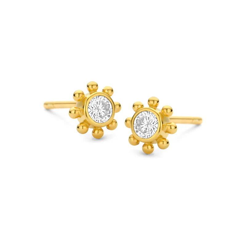 Spirit Icons Leona Ørestikker Forgyldt 42392