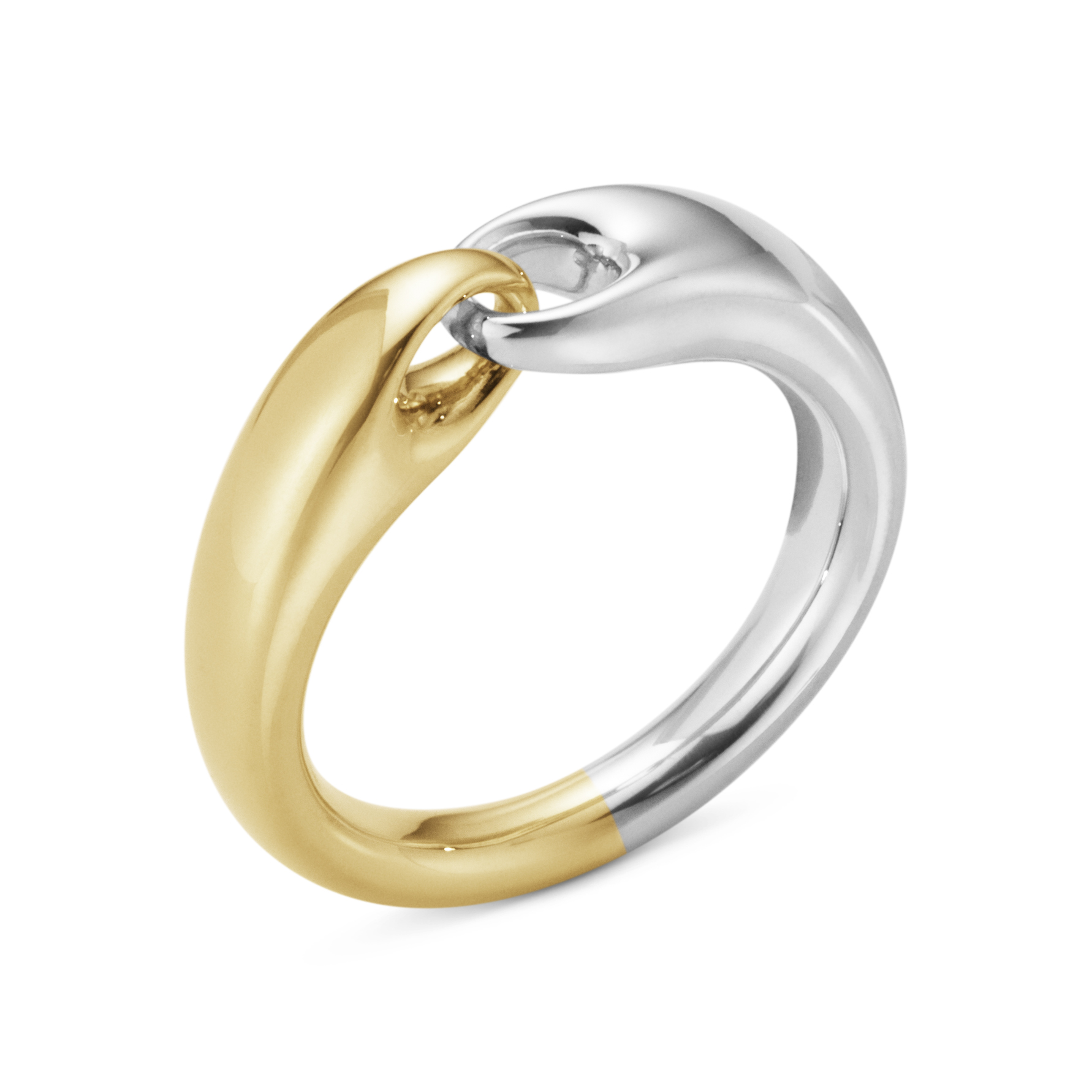Georg Jensen Reflect Ring Guld/Sølv 20001181