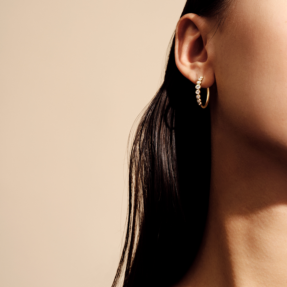 Julie Sandlau Lumen Midi Øreringe YG-HPM103