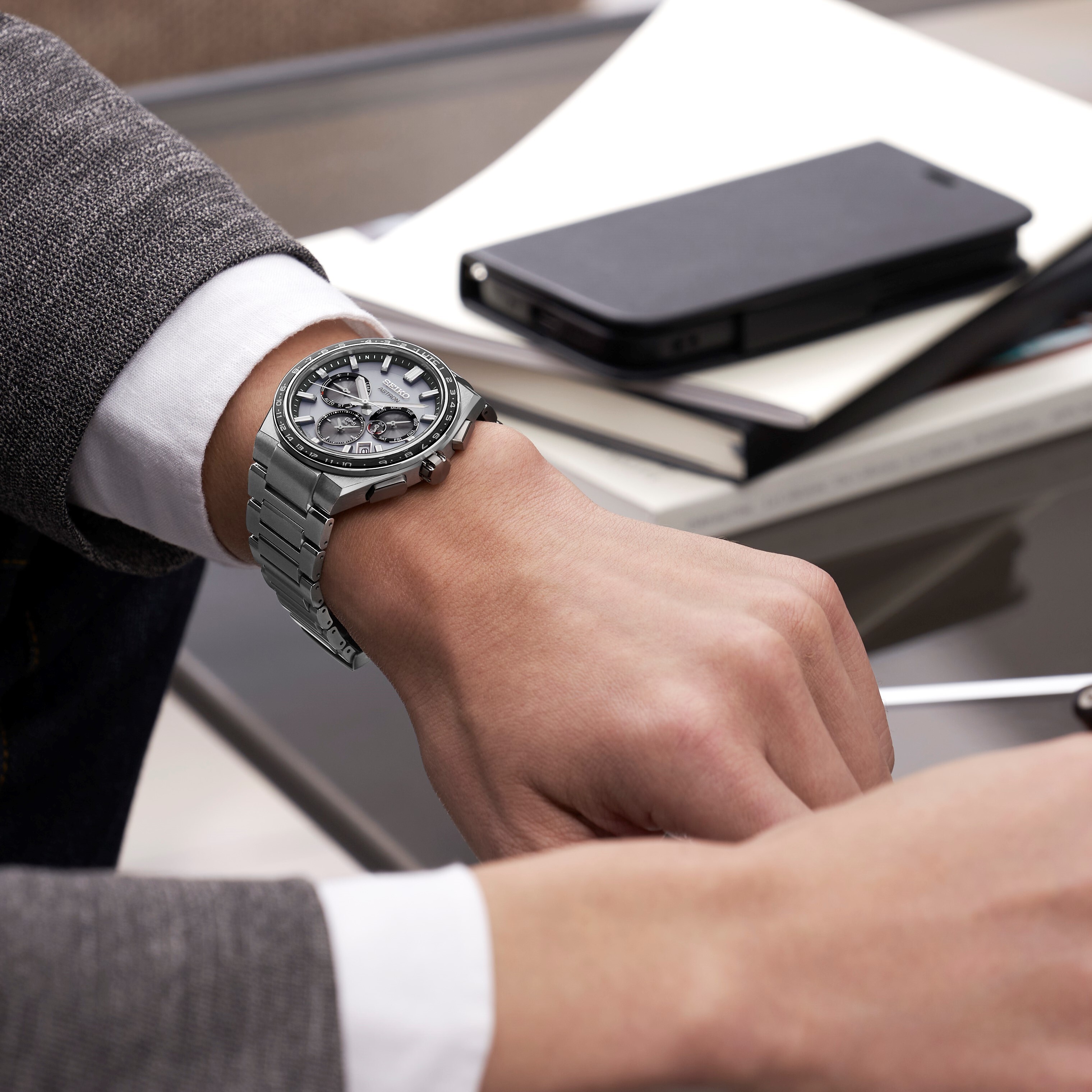 Seiko Astron Quartz GPS Solar SSH107J1