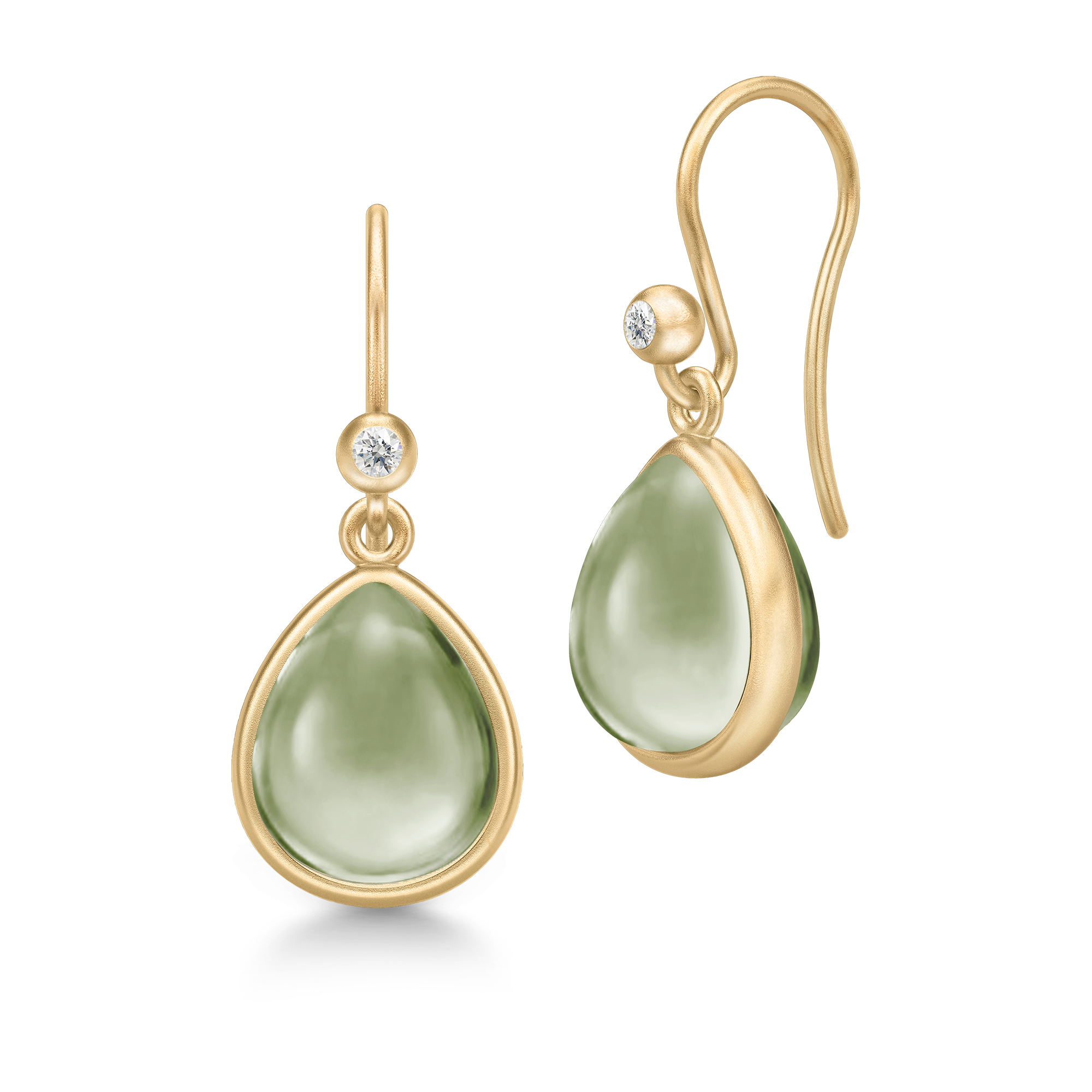 Julie Sandlau Paloma Øreringe Olive Forgyldt HKS631GDOLCRCZ