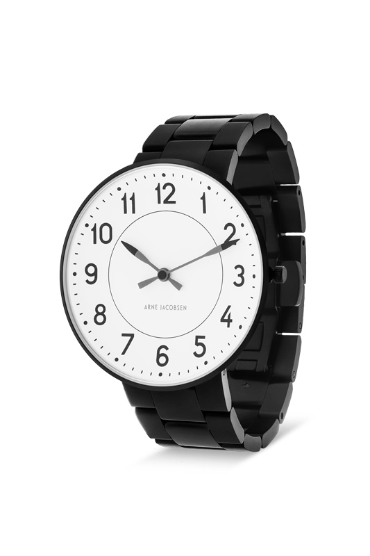 Arne Jacobsen Station Ur 40 mm 53412-2030