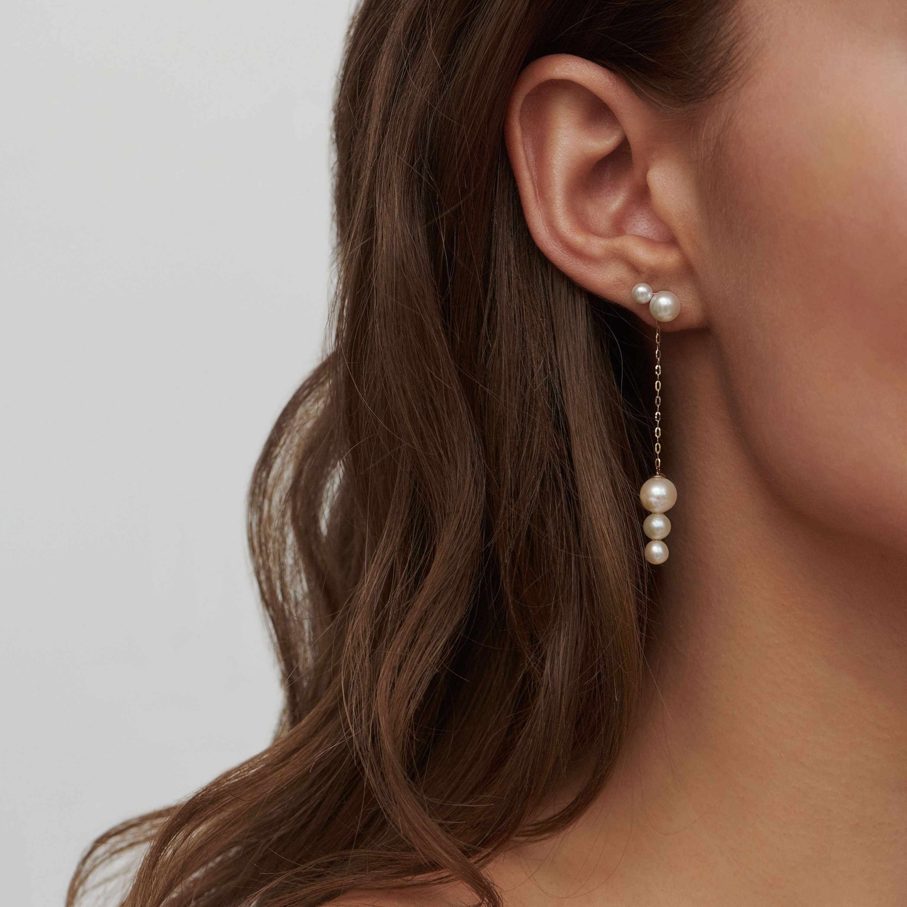 Julie Sandlau Edna Ørevedhæng 14k YG14-EP02