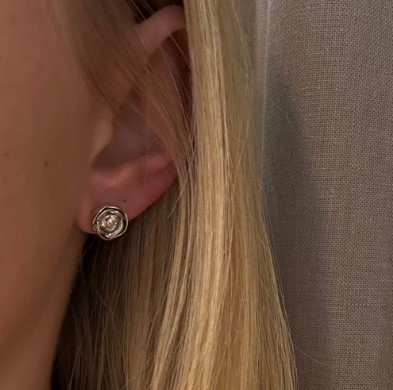 Mads Z Rosalie Øreringe Sølv 2110158