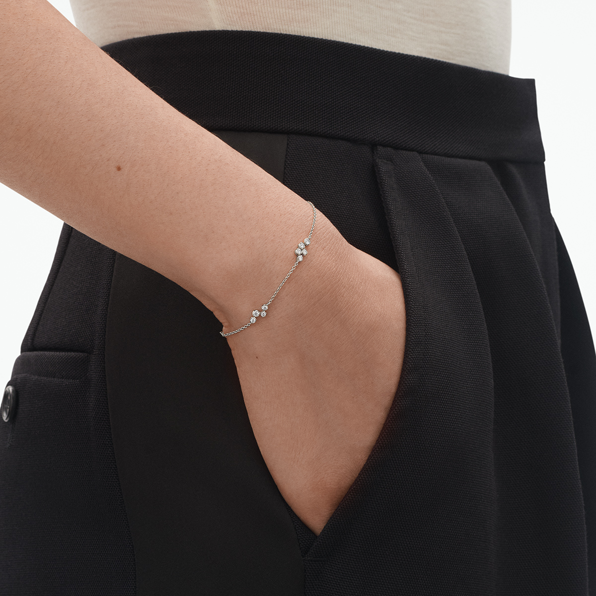 Georg Jensen Signature Diamonds Armbånd 20001580