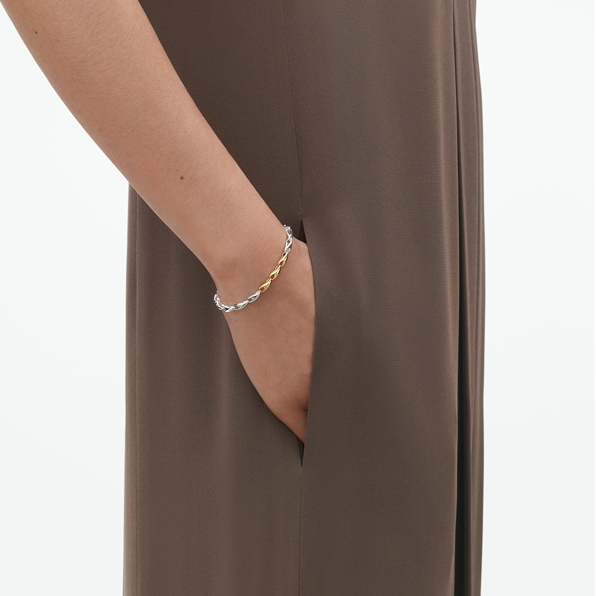 Georg Jensen Reflect Armbånd Guld/Sølv 20001182