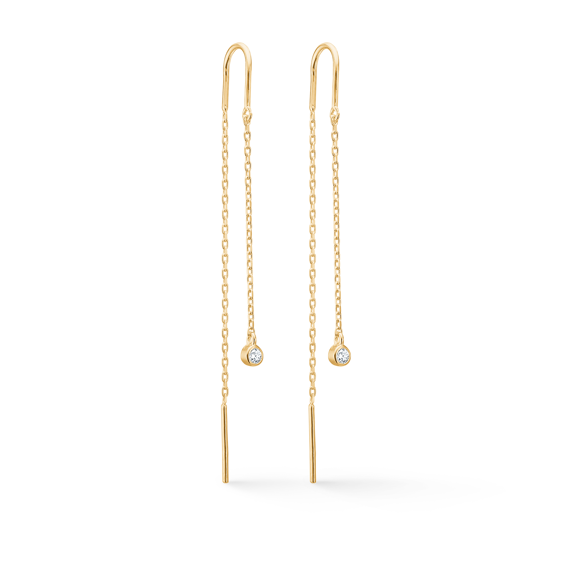 Mads Z Endless Allure Øreringe 14kt. 1501147