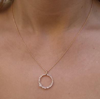 Mads Z Lucia Vedhæng 14kt. 1531055