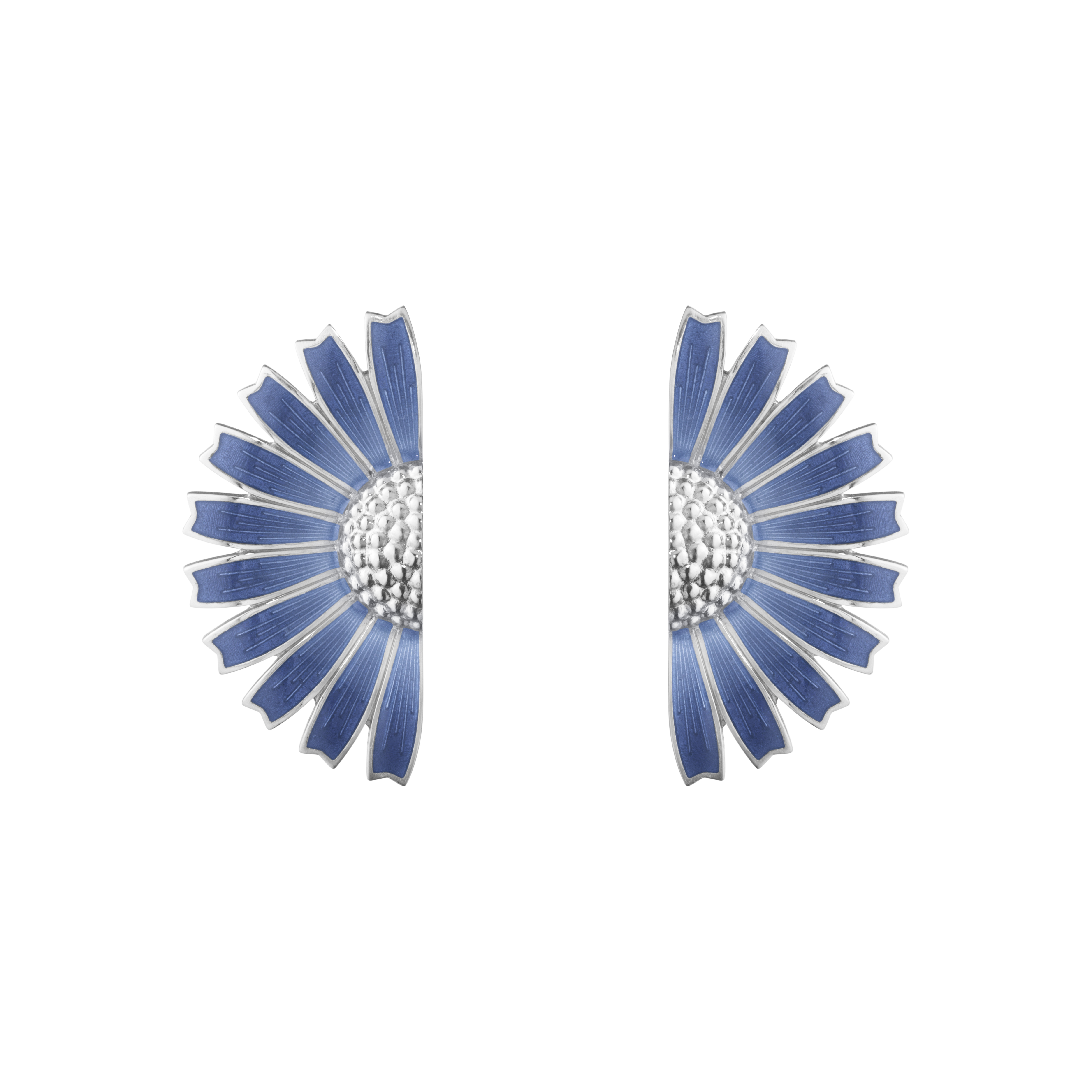 Georg Jensen Daisy Ørering Sølv Blå 20001547