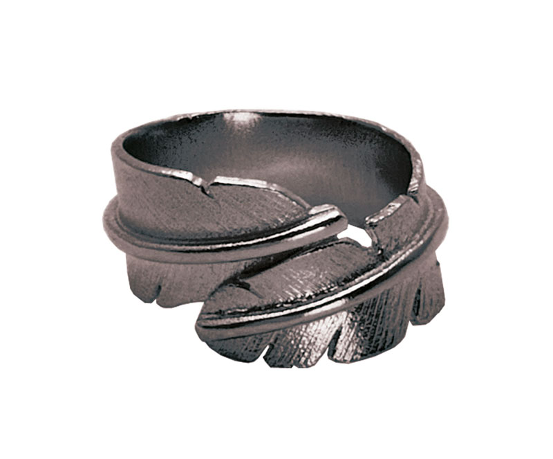 Heiring Fjer Ring Mellem Oxideret 51-5-96OX