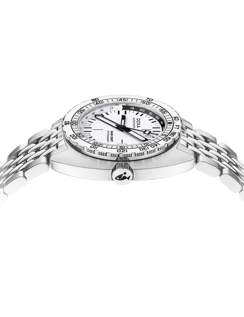 DOXA Sub 250T GMT Whitepearl 855.10.011.10