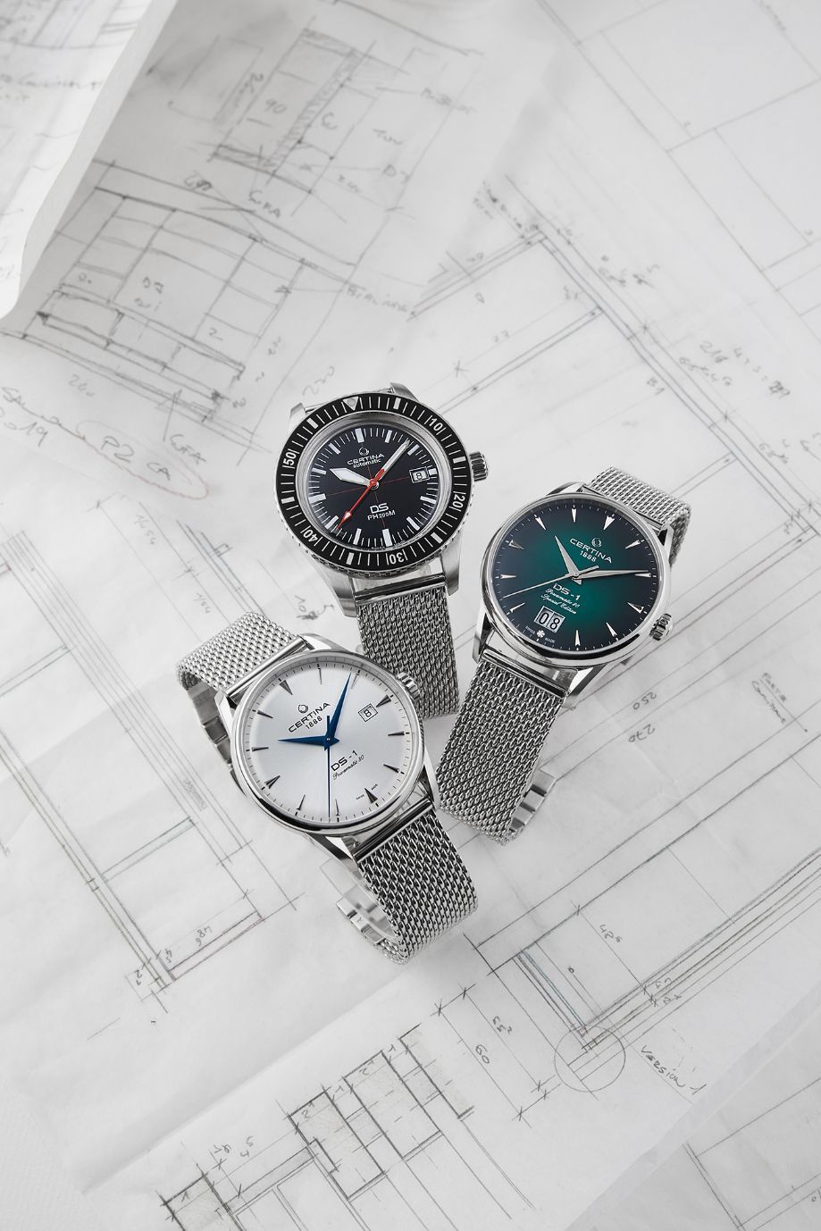 Certina DS-1 Big Date 60th Anniversery C029.426.11.091.60