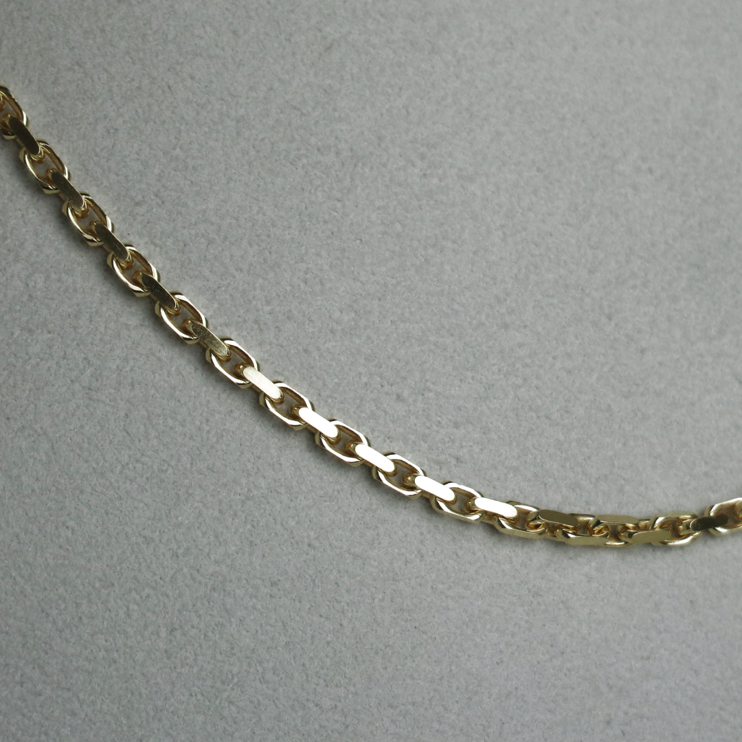 BNH Anker Facet Kæder 8 kt Guld 1,0 mm