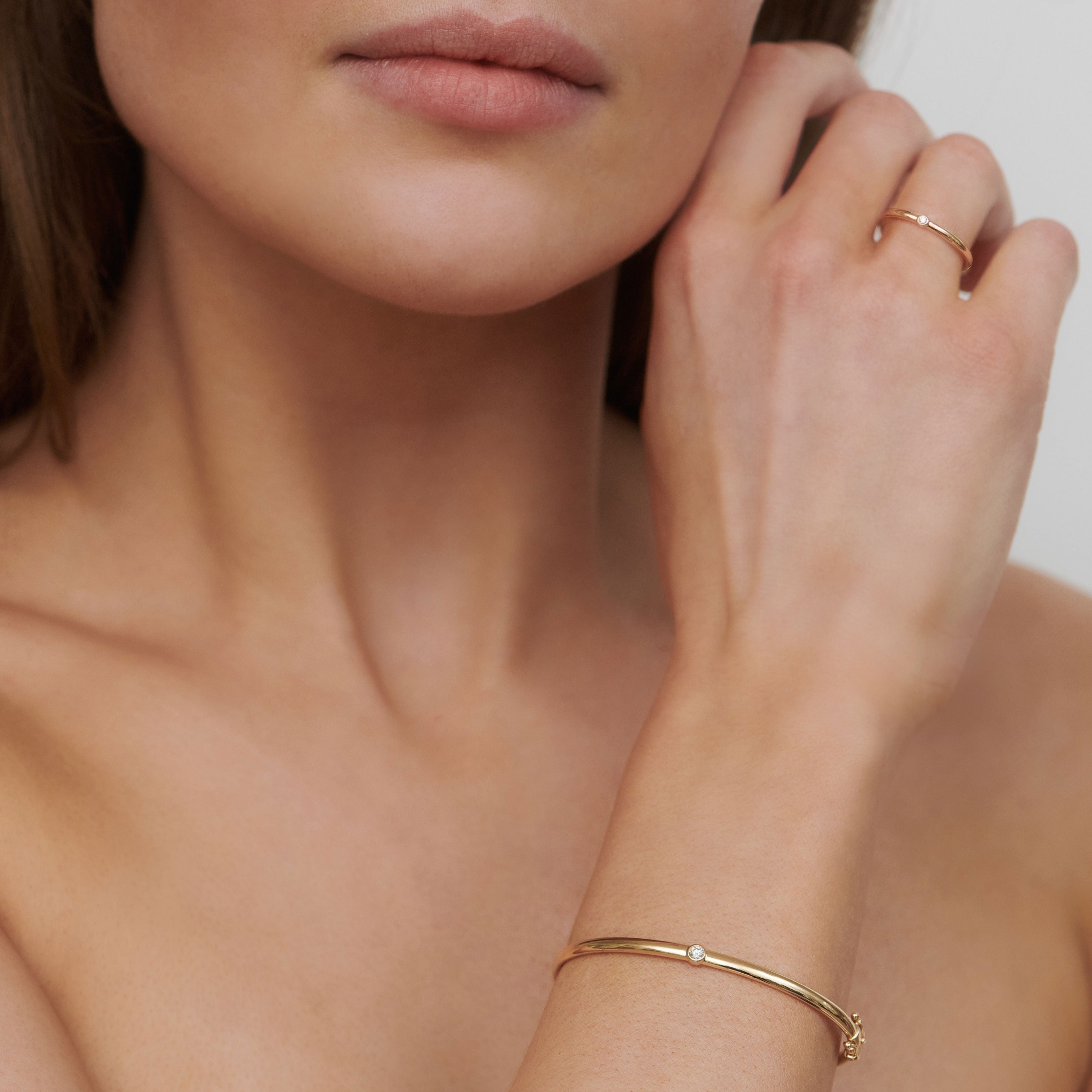 Julie Sandlau Purity Armbånd 14k YG14-BR327