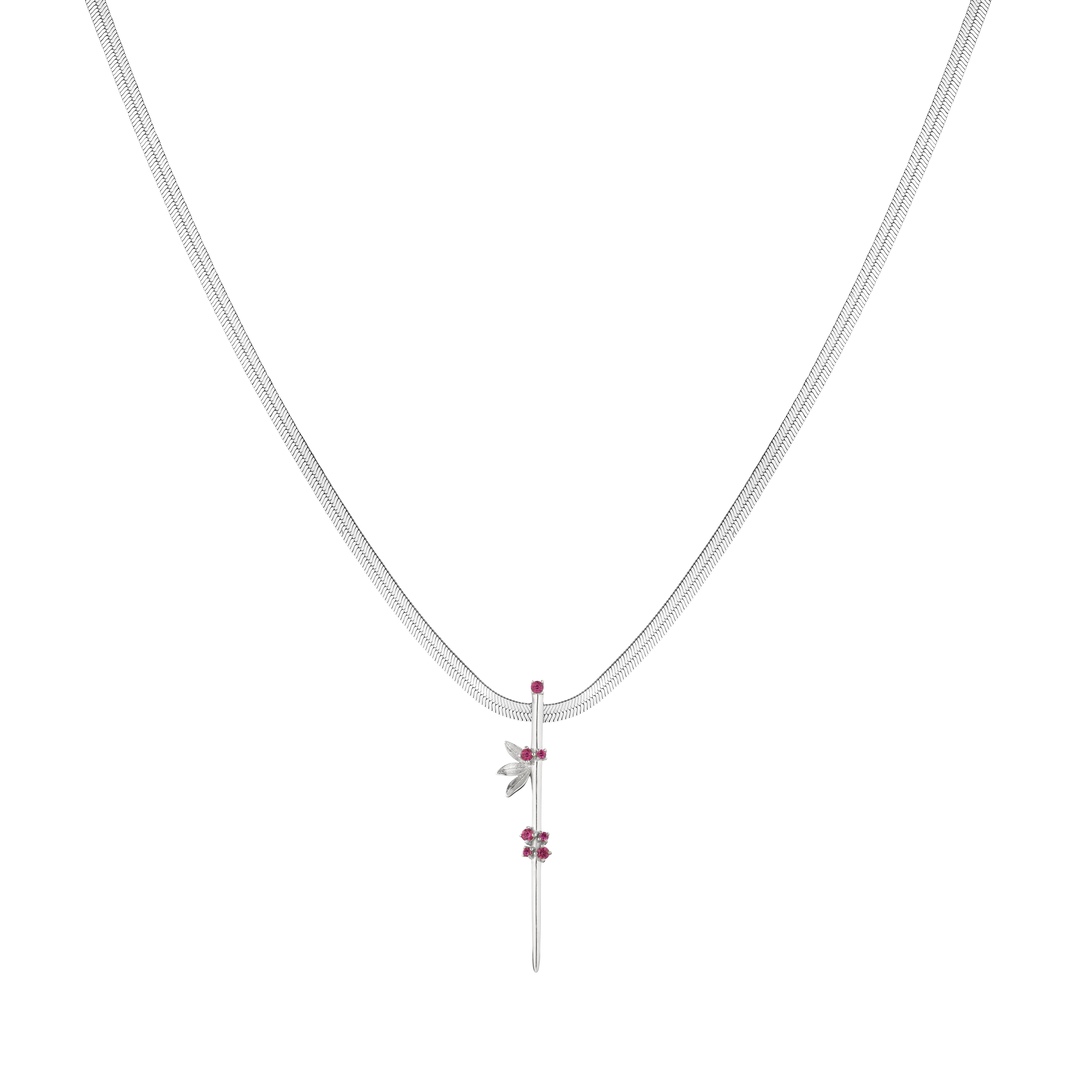 Monlund Sea Buckthorn Sword Vedhæng og Kæde MON23S