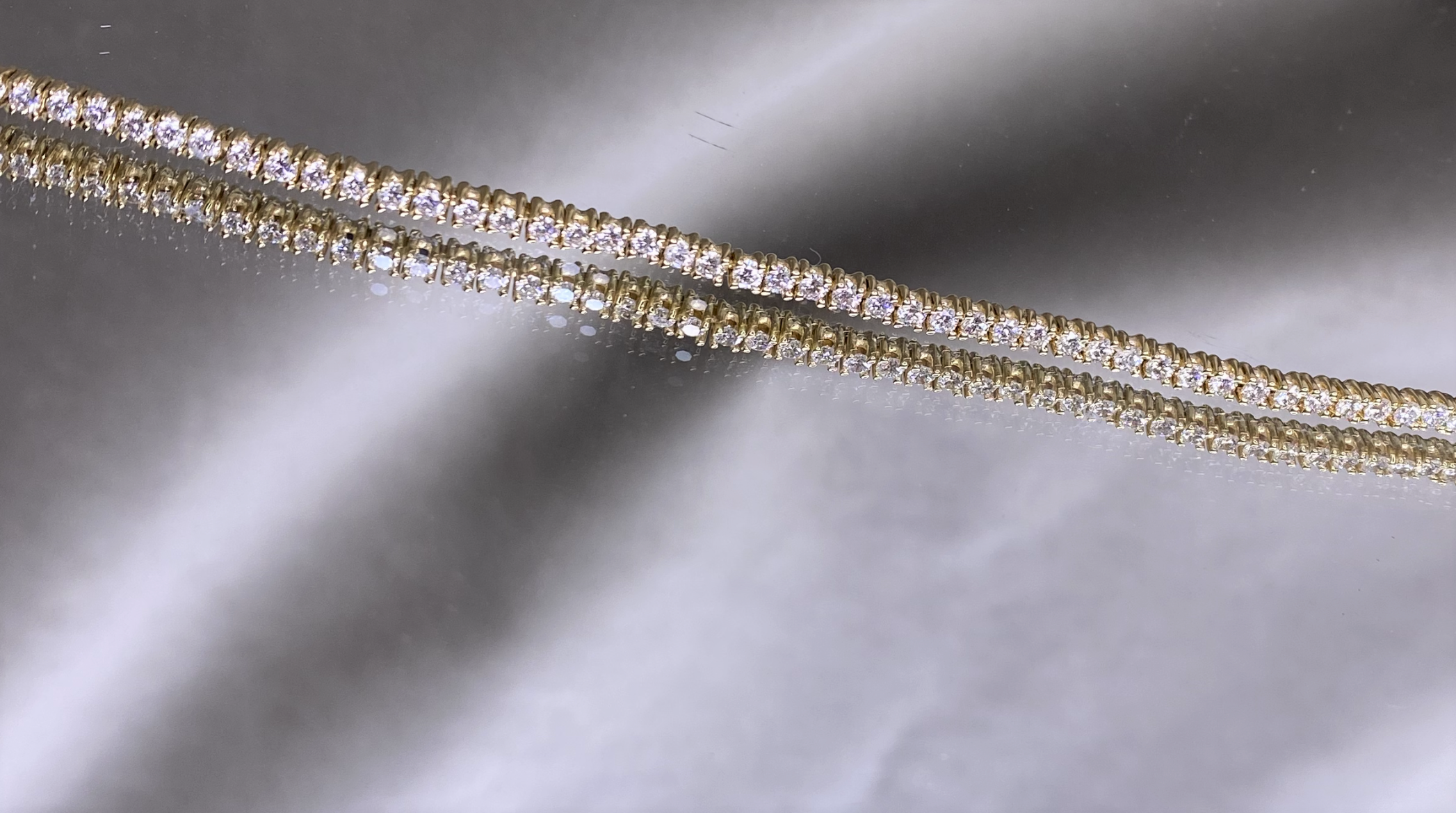 Bendixen Collection 18 kt Tennis armbånd 